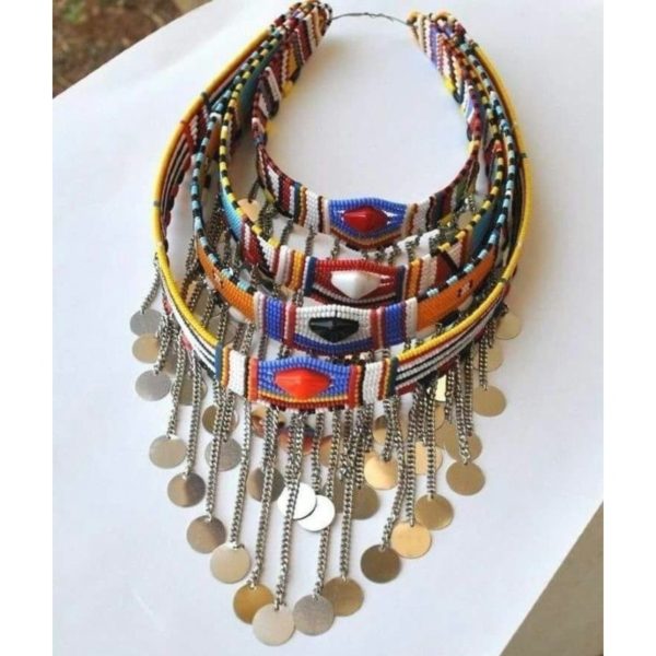 Quadbutton Necklace