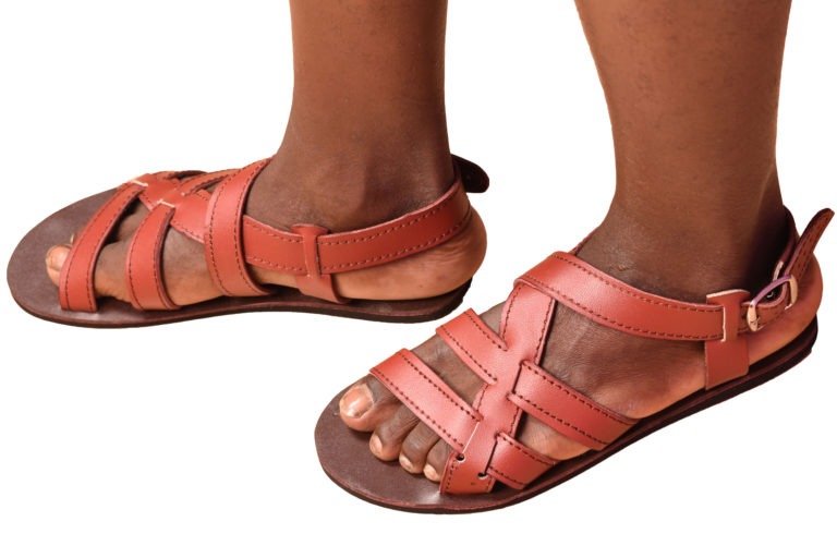 Chincross leather Sandals
