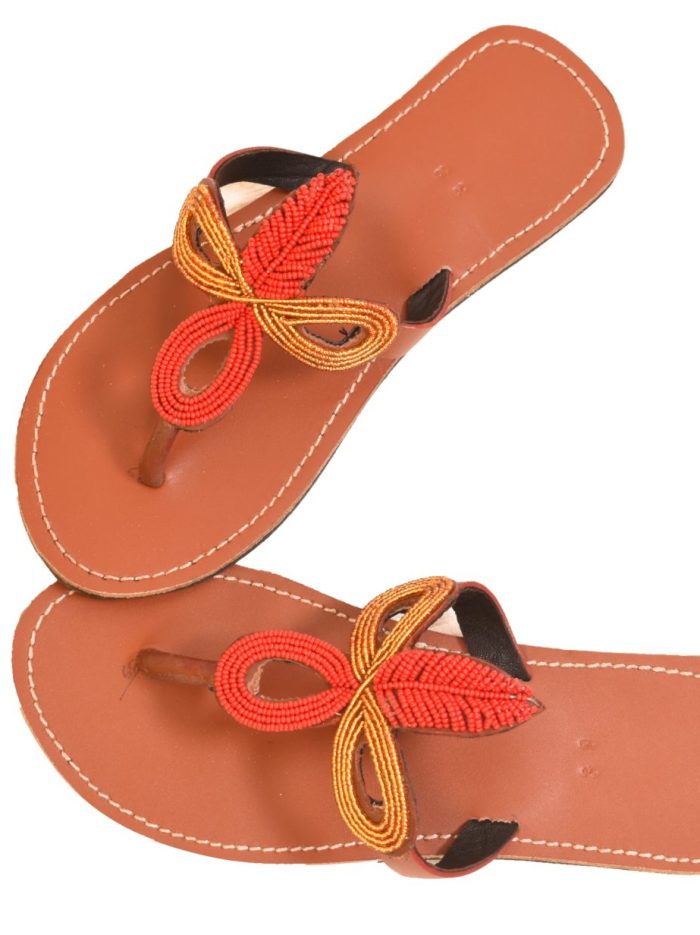 cross maasai sandals