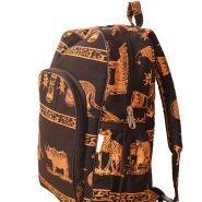 Animal-print backparck bag