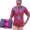 Maroon African Shirt