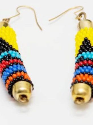 Zulu Beaded earrings