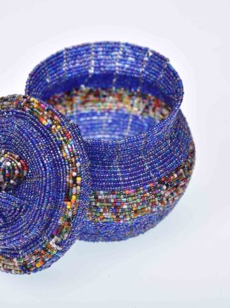 Beaded Jewelry/ House Decoration Pot