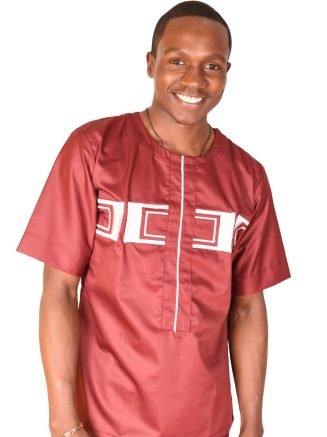 Embroidered African Shirt