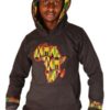 African Map Hoodie