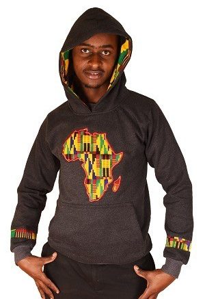 African Map Hoodie