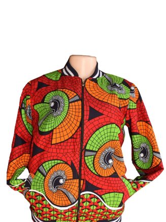 Kitenge Bomba Jacket