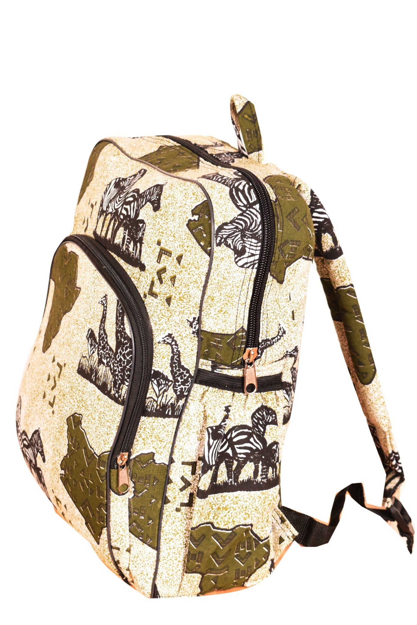 Zebra Backpack Bag African Bravo Creative