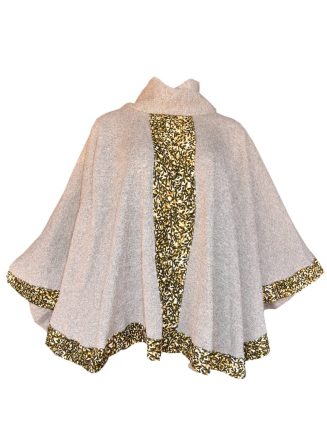 Cheetah Turtle Poncho