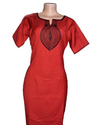 Love Embroidered African Dress