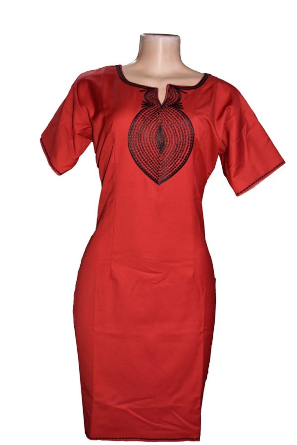 Love Embroidered African Dress