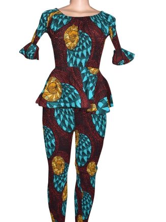 Elastic Kitenge Suit