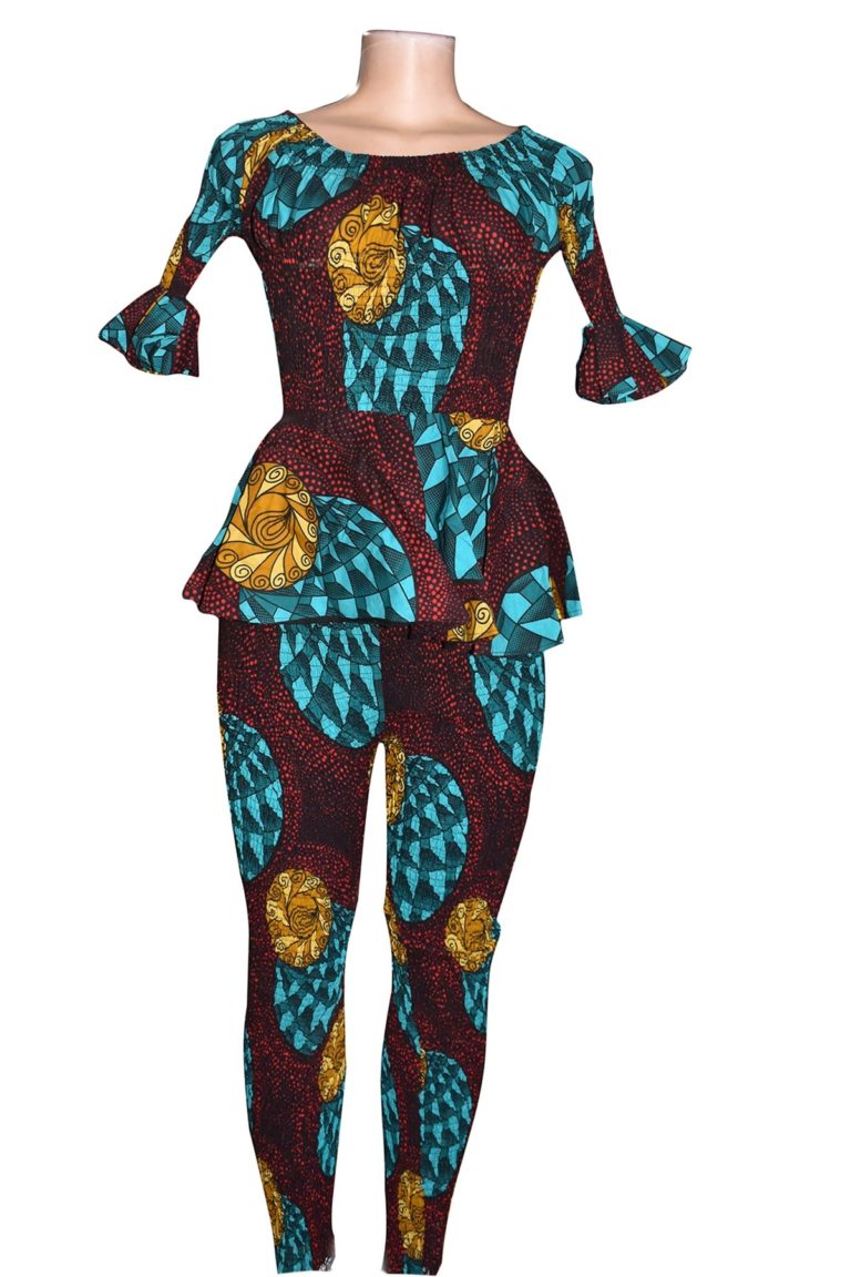 How to Dress your Elastic Kitenge Suit