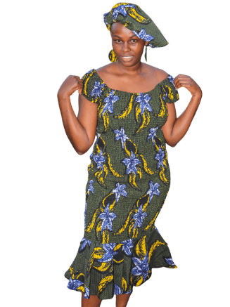 Peplum Dress Set