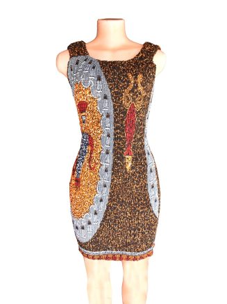 Sleeveless Elastic Dress