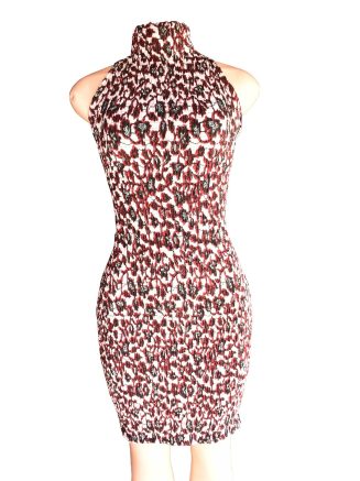 Beautiful Turtle-neck Body Con Dress