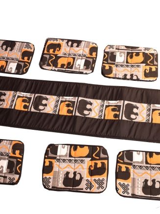 Elephant 8-sitter table mats