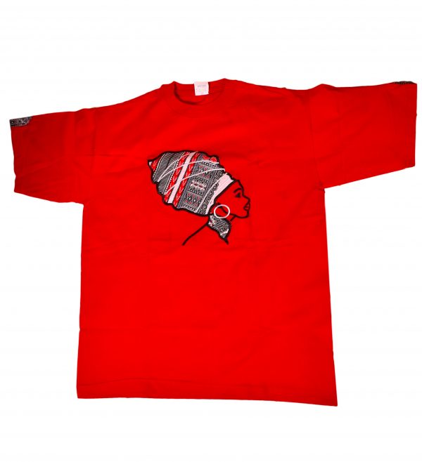 red t-shirt