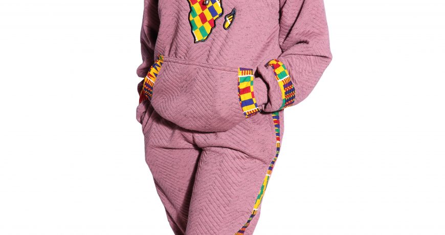 African Map Hoodie & Jogger Set