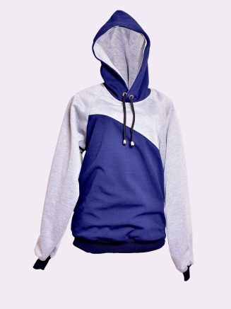 Blue and Grey Sweatshirt