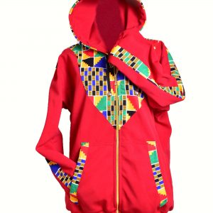 Red Zipped Hoody