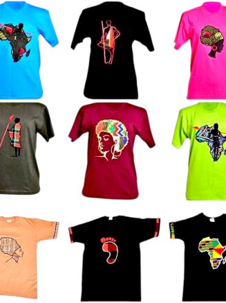 Wholesale African Print T-Shirts