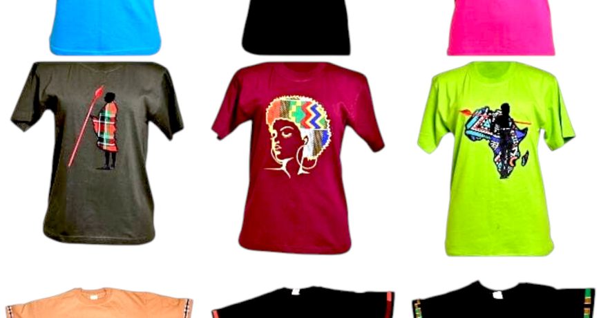 Wholesale African Print T-Shirts