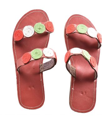 Wholesale Beaded Leather Sandals