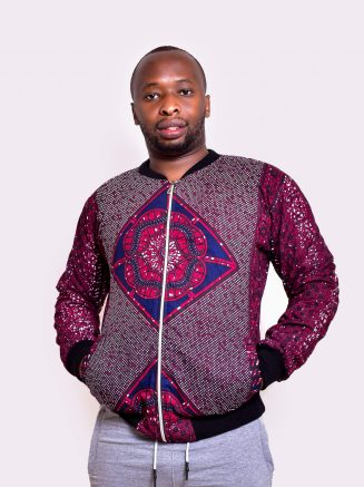 Purple Bomber Jacket