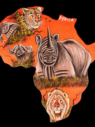 Africa Wall Hanging Craft