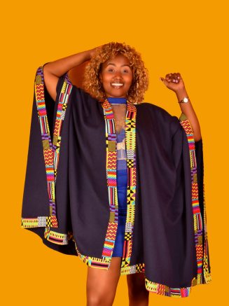 African Waterfall Poncho