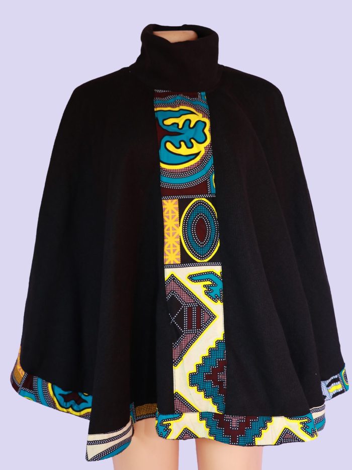 Black African Poncho