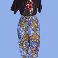 Blue Alladin Pants