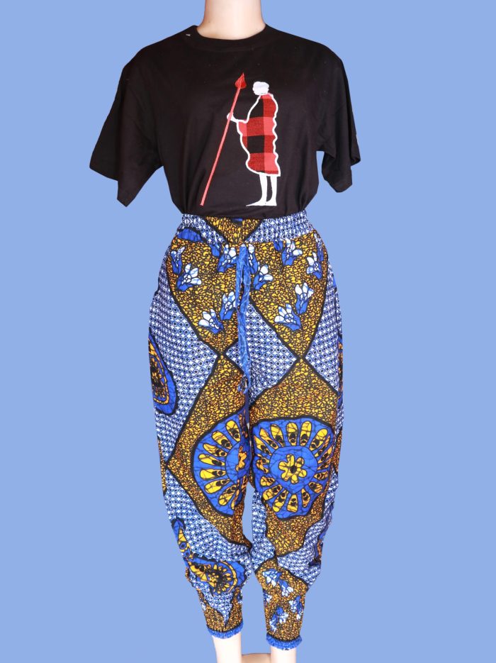 Blue Alladin Pants