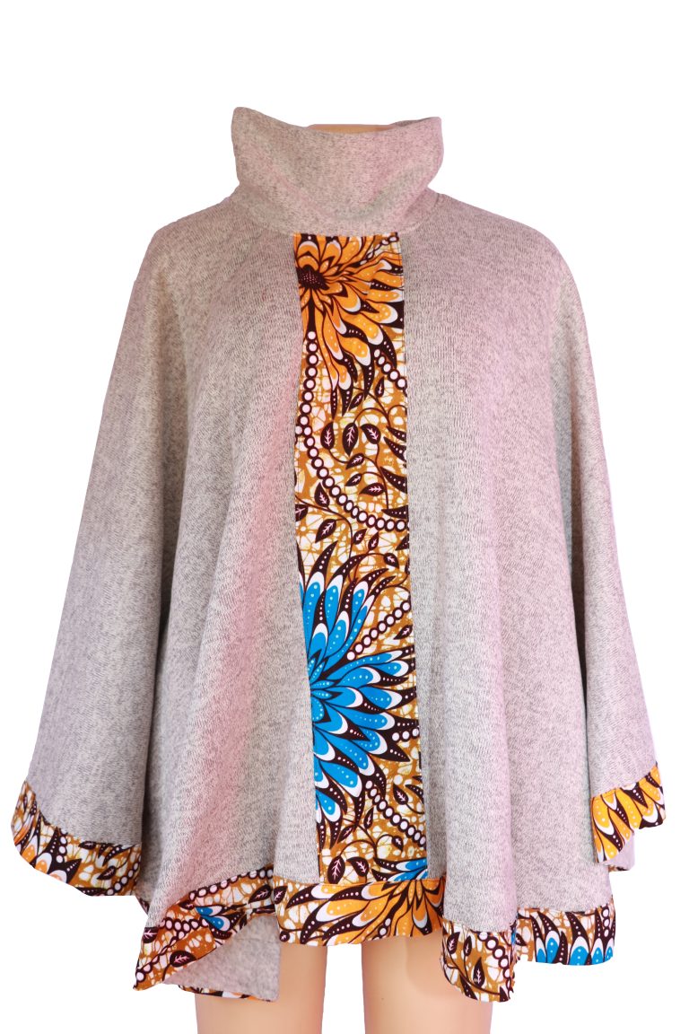African Ponchos. Embracing Warmth and Style with Cultural Flair