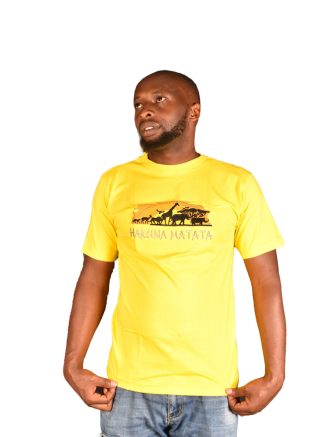 Hakuna Matata Yellow T-Shirt