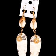 Artifact bone earrigs - Copy