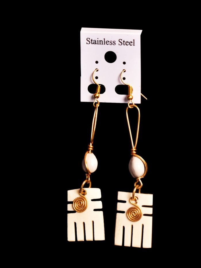 long bone earrings - Copy