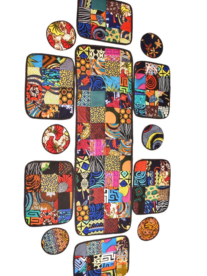 patches Table Mat Ensemble