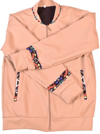 Beige African College Jacket