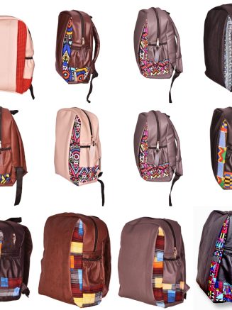 African Leather Backpacks