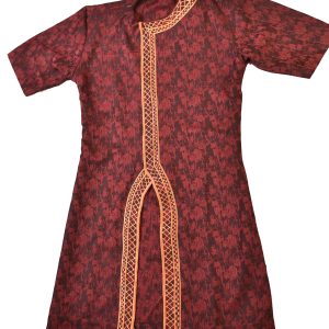 Maroon African shirt