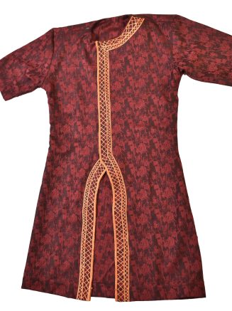 Maroon African shirt