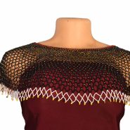 fine beades dress necklace