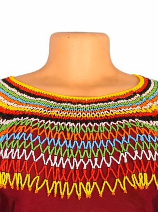 Beaded Cape Necklace