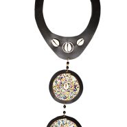 leather choker necklace