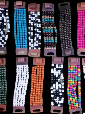 Beaded bangles