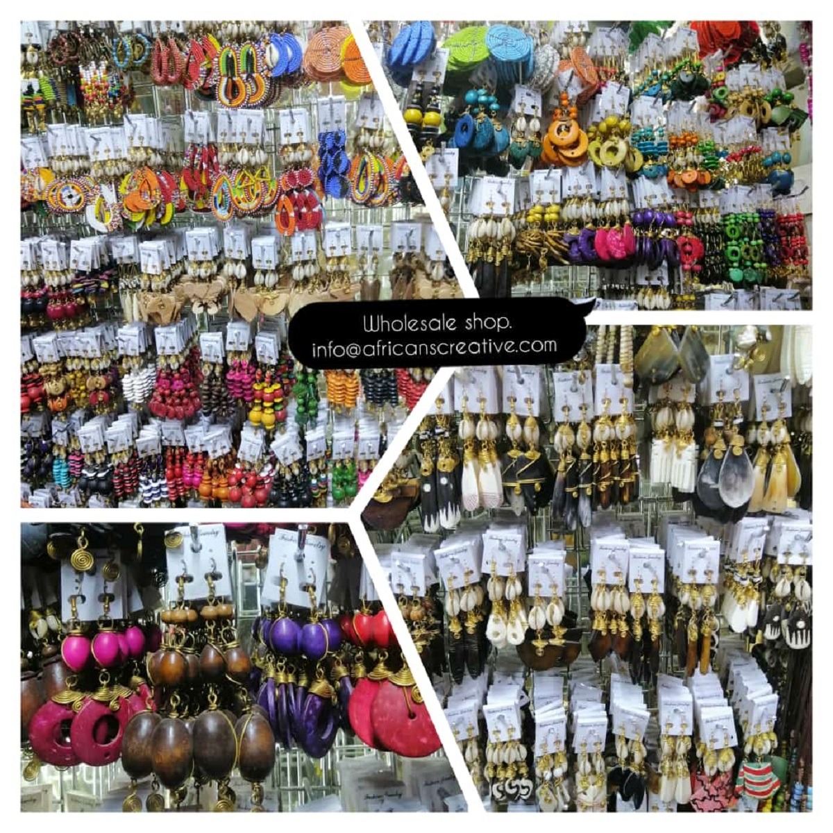 Wholesale Earring Collection-100 pairs