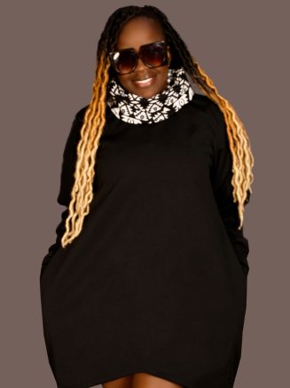 African Snood Free Dress,
