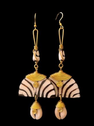 Zebra Line Earrings